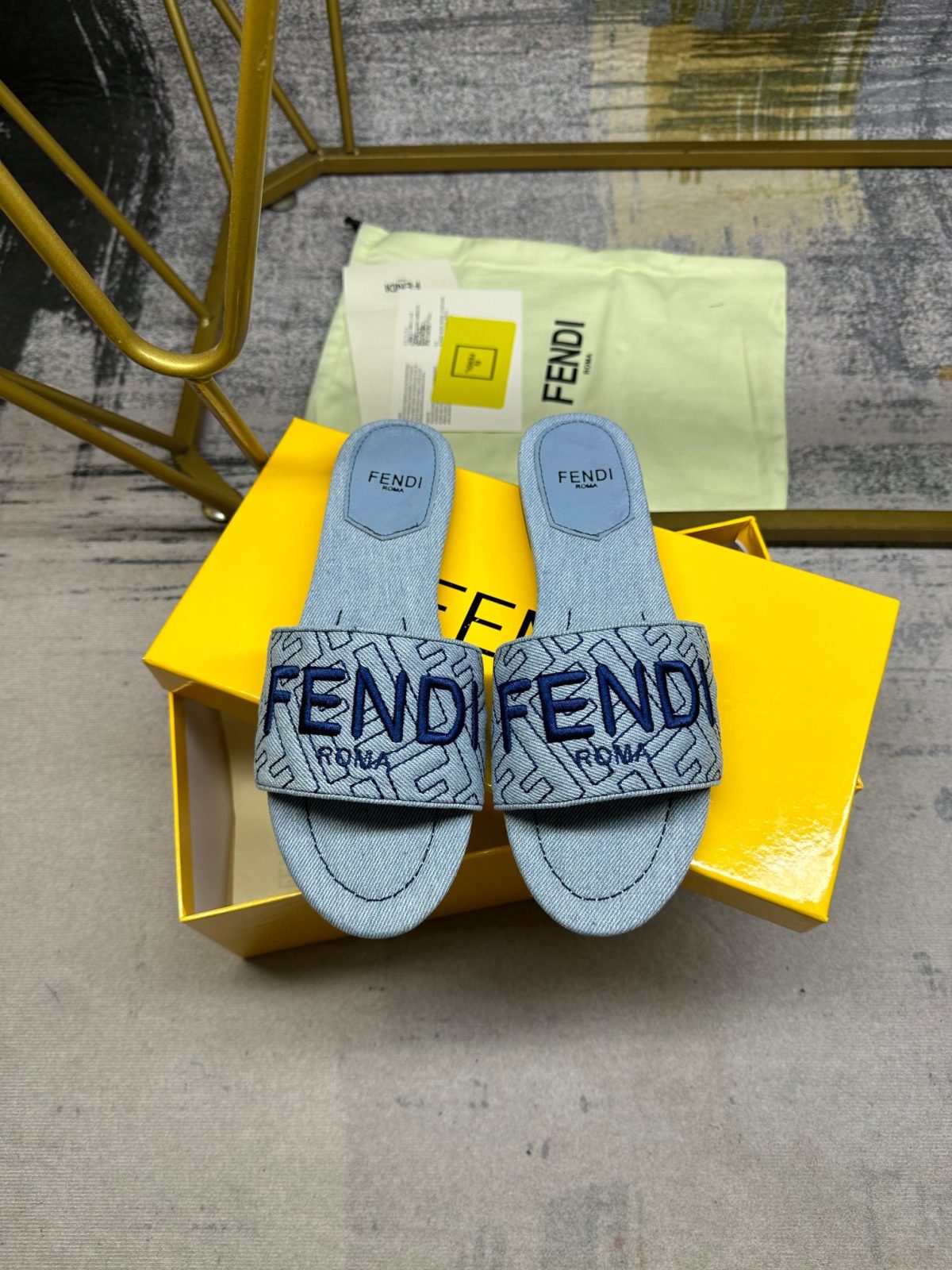 Fendi Slippers Size 36-42 - Image 5