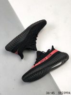 Yeezy 350 Boost 350 V2 Mens/Women Sneakers Shoes Black4 36 - 45 - Image 5