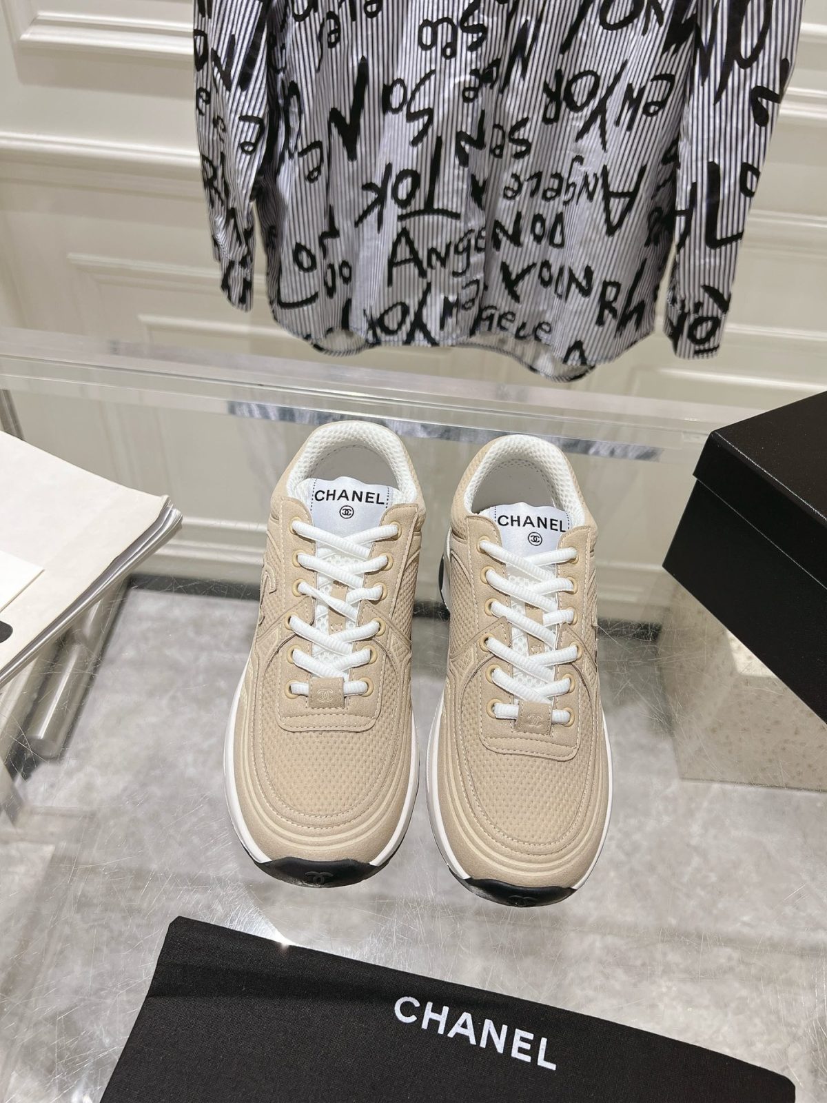 Chanel New Women Sneaker Size 35-41 - Image 2