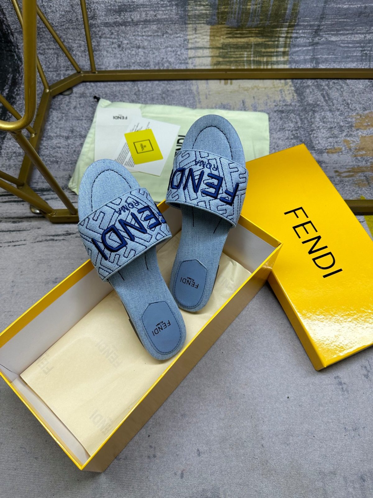 Fendi Slippers Size 36-42 - Image 6