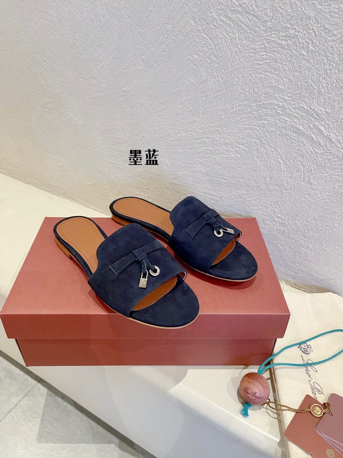 Loro Piana Charms Slipper Women Slippers Size 36-41 - Image 8