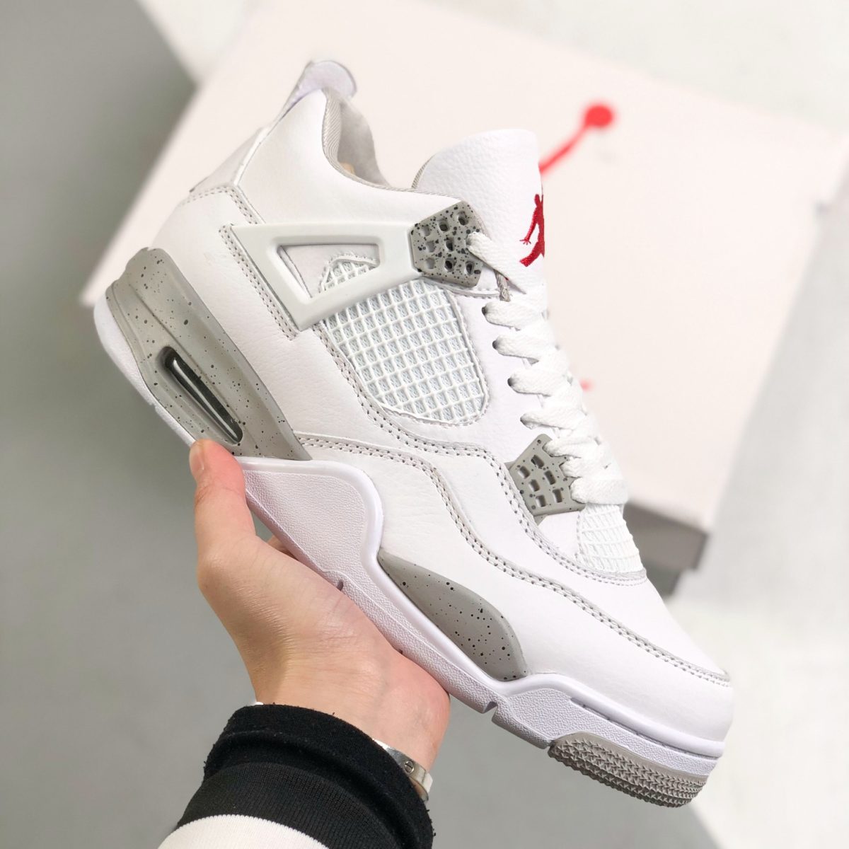 Nike Air Jordan 4 Sneakers Shoes Gr. 36-46 - Image 1