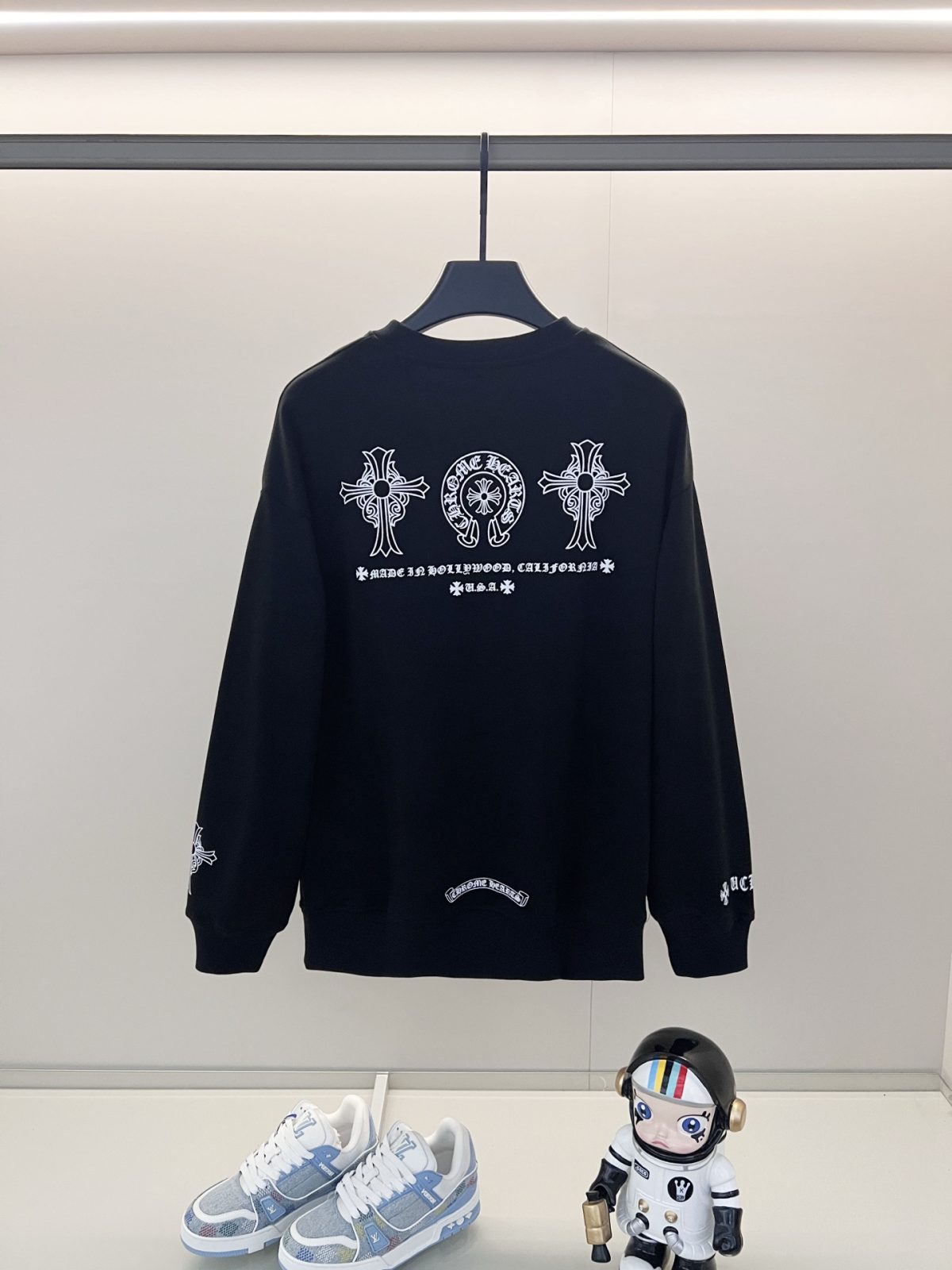 Chrome Hearts New Unisex Sweatshirt Size XS-L - Image 2