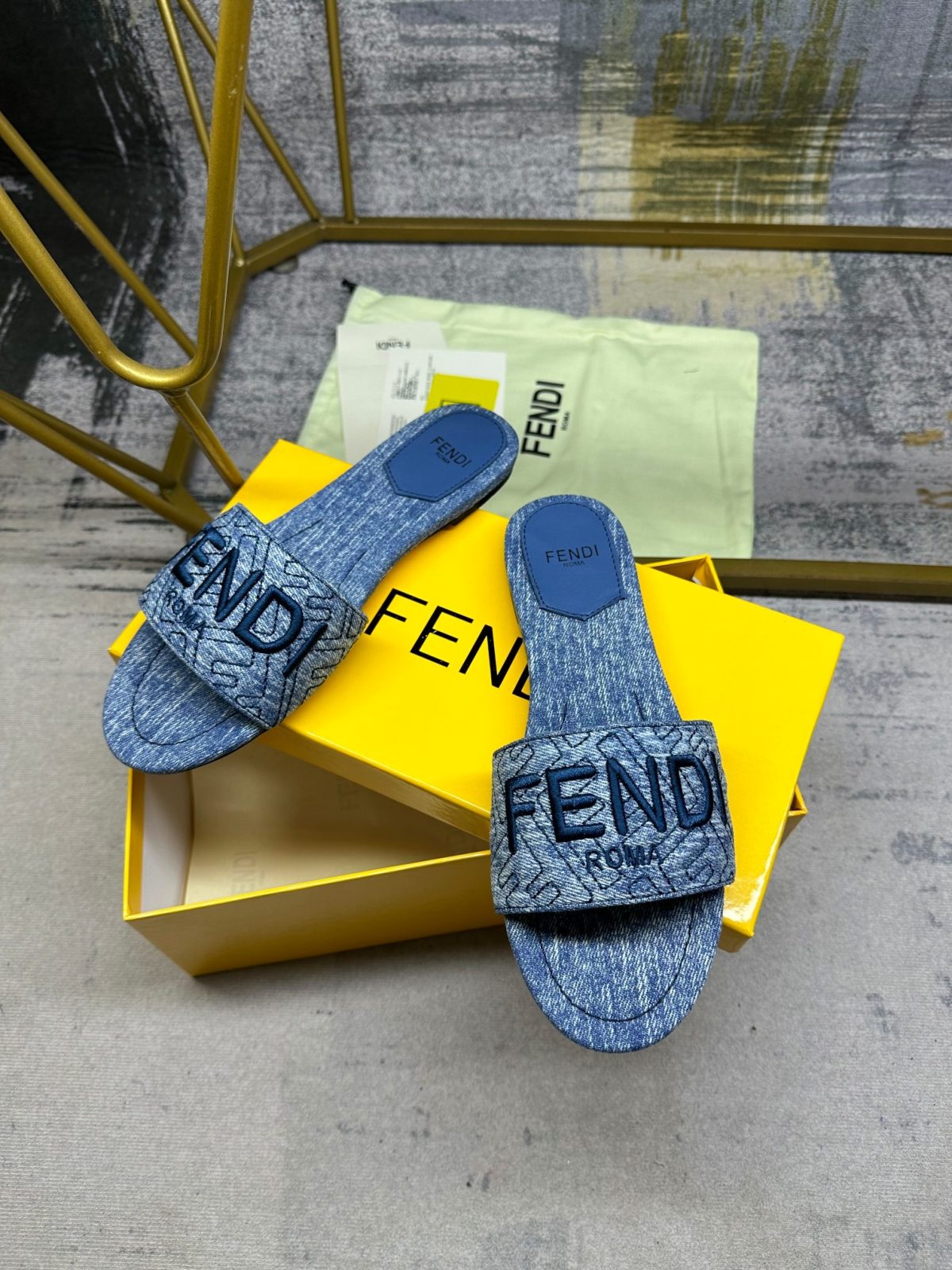 Fendi Slippers Size 36-42 - Image 4