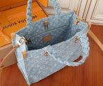 Louis Vuitton M24897 Let Go PM Denim Cowboy Shopping Bags Size 28*23*10.5cm - Image 10