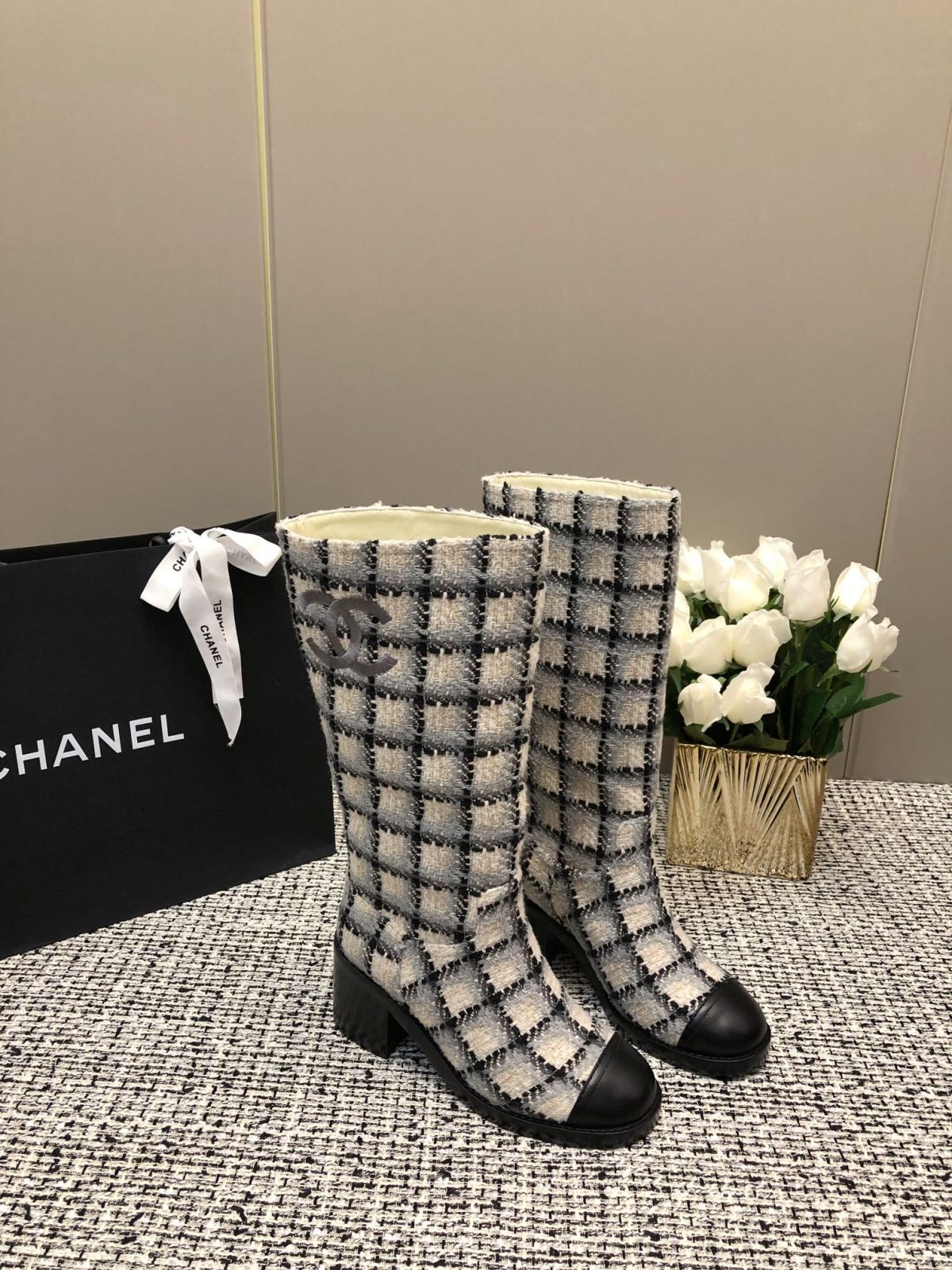 Chanel Women High Boots Size 36-41 - Image 7