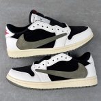 Nike Air Jordan 1 x Travis Scott Low Top Sneaker Shoes Gr. 36-46
