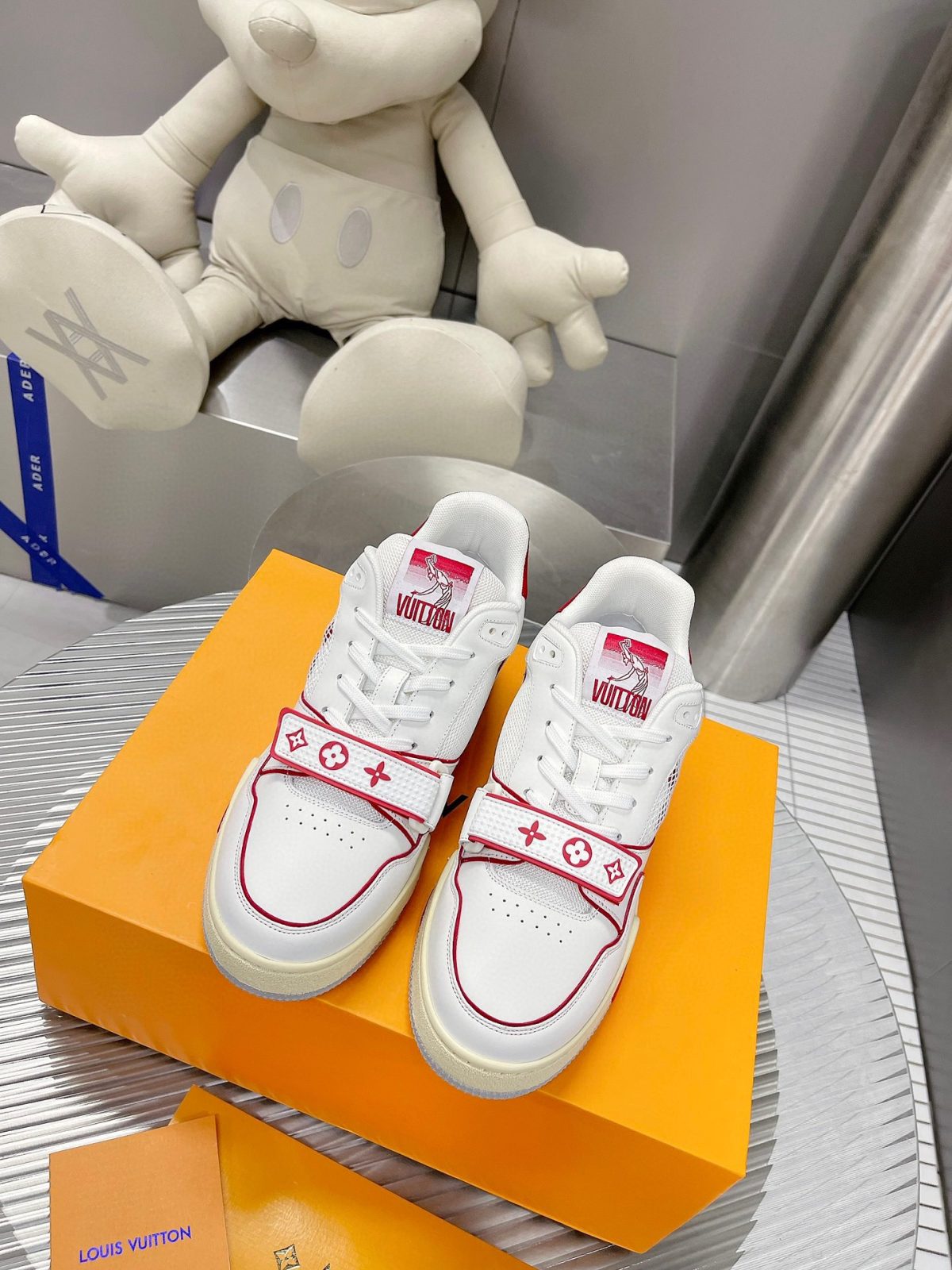 Louis Vuitton LV Trainer Velcro Strap Sneaker Size 36-46 - Image 2