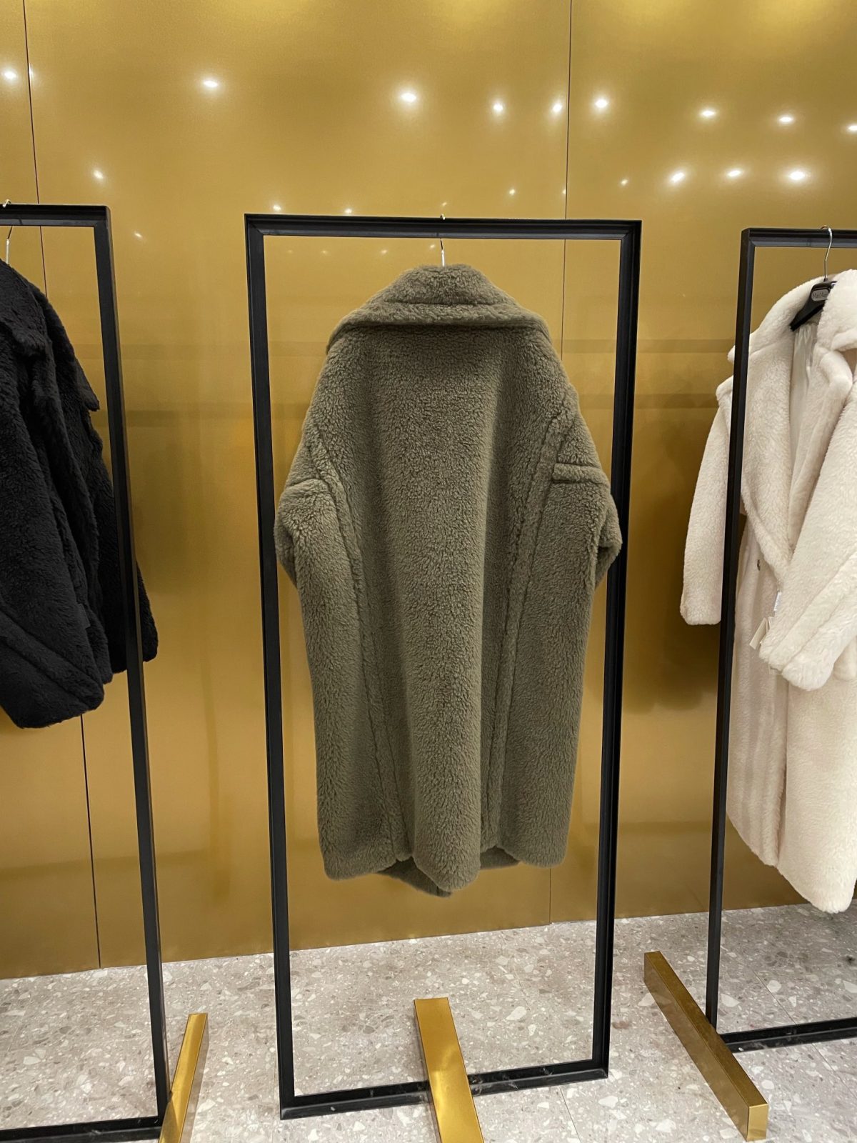 Max Mara Teddy fur long coat Size XS-M - Image 2