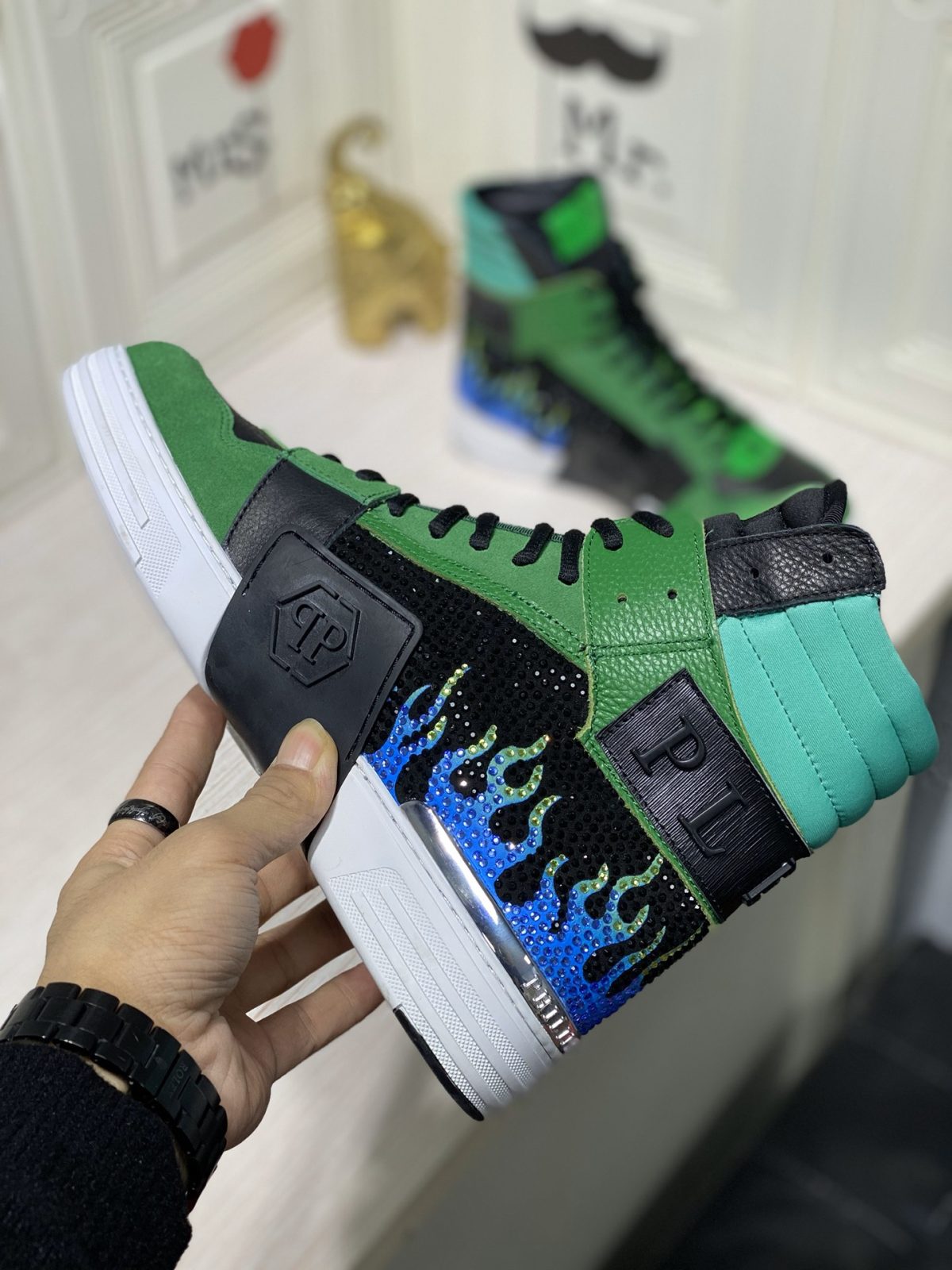 Philipp Plein Mens Outdoor Sneakers Shoes 38 - 45 - Image 5