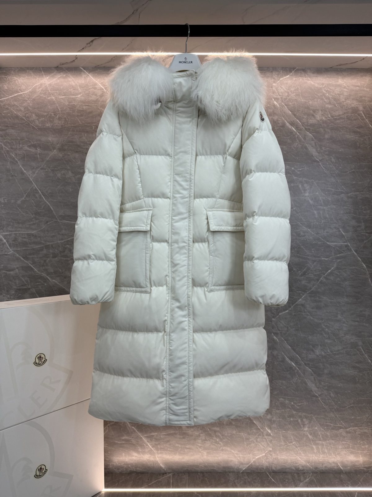 Moncler Women Bosona Long Down Jacket Size S-XL - Image 1