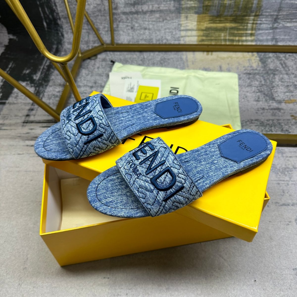 Fendi Slippers Size 36-42 - Image 1