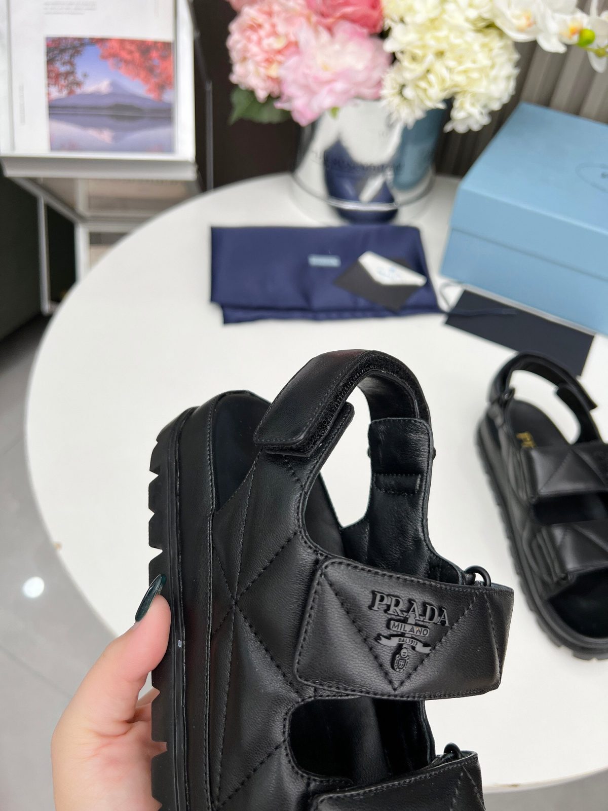 Prada 2024 New Monolith sandals Size 36-41 - Image 8