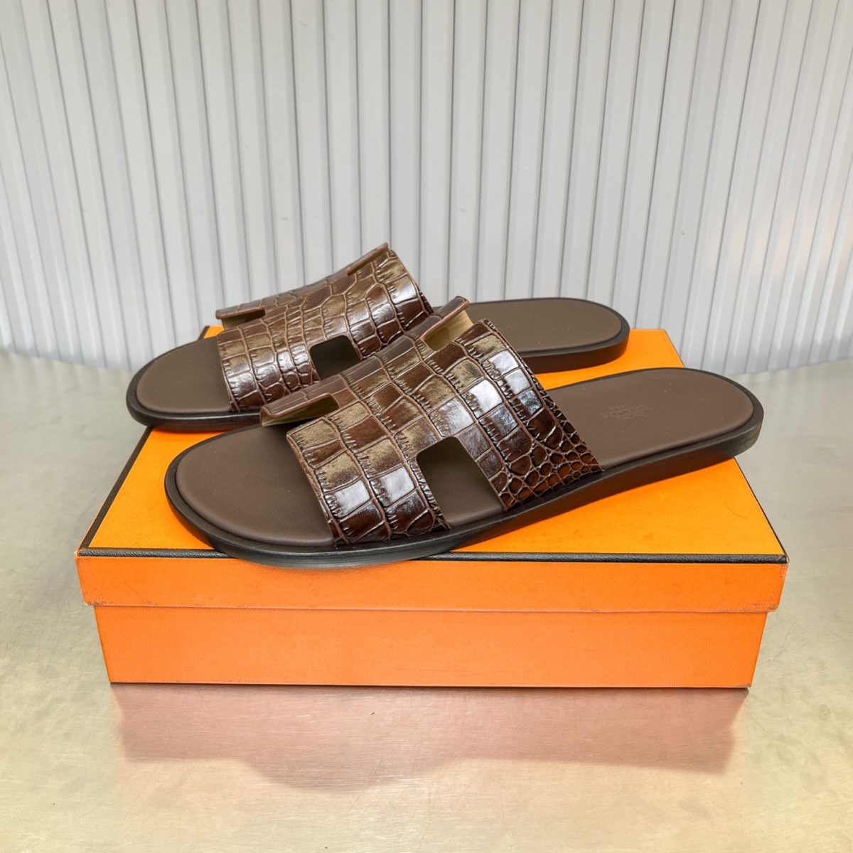 Hermes lzmir Sandals Size 40-45 - Image 1
