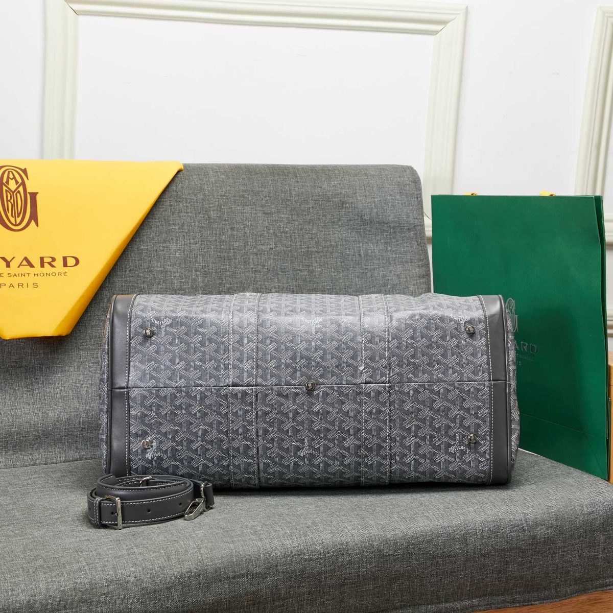 Goyard Bowling Travel Bags Size 48*28*22cm - Image 5