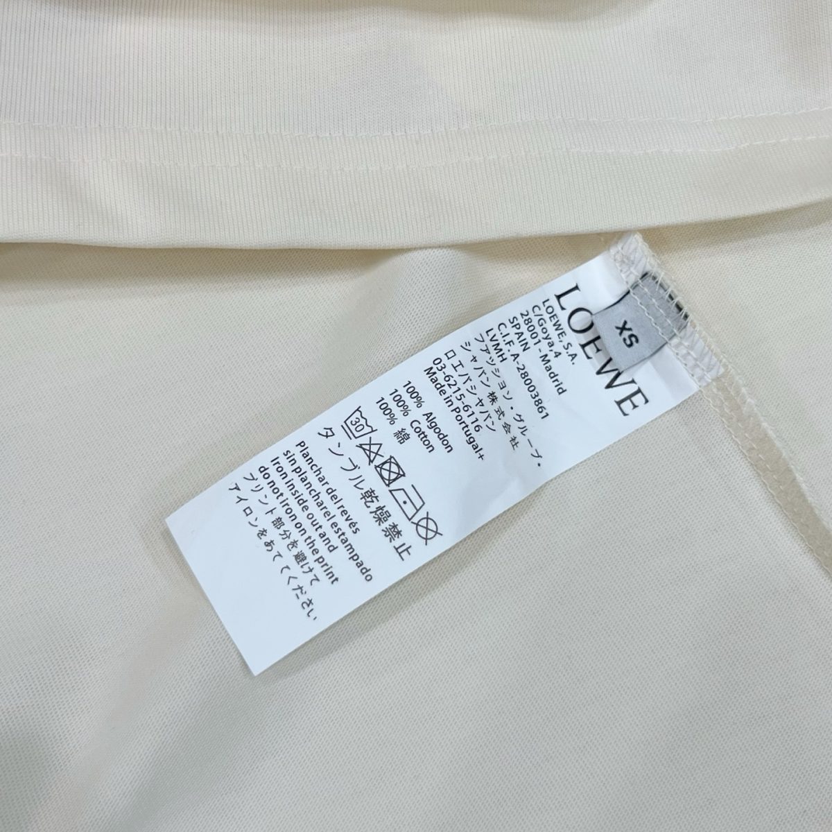 Loewe T Shirt  Embroider Logo Size XS-L - Image 9