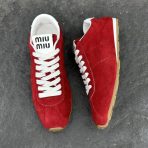 MiuMiu Plume Nappa Sneaker Size 35-40 - Image 4