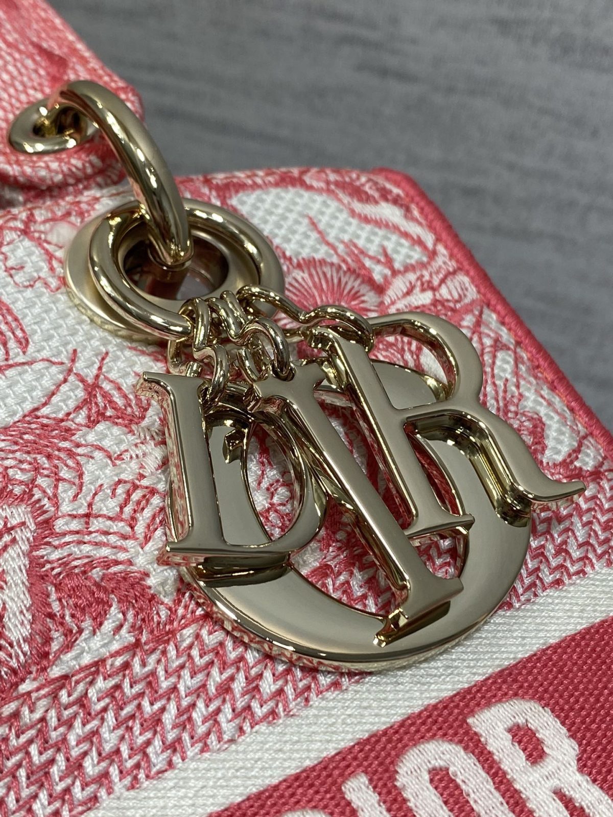 Dior Lady D-Lite Women Shoulder Bags Size 24*11*20cm - Image 3