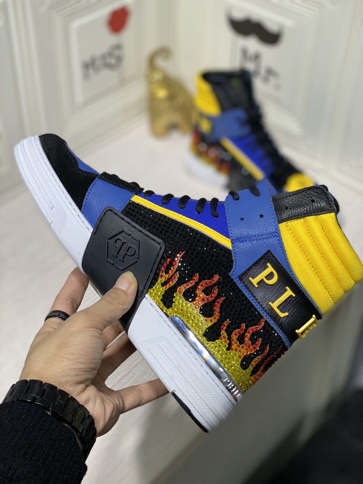 Philipp Plein Mens Outdoor Sneakers Shoes 38 - 45 - Image 6
