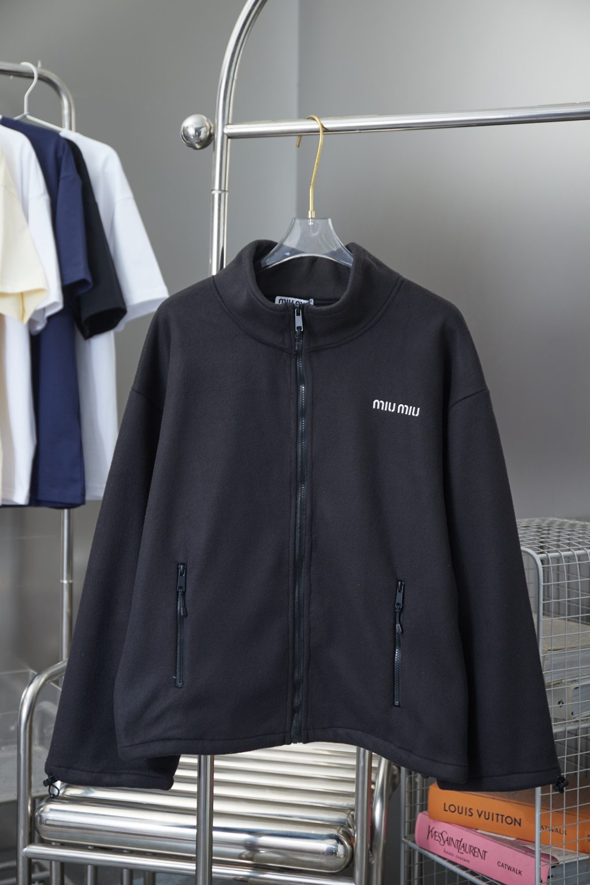 MiuMiu Jacket Embroider Size S-L - Image 1