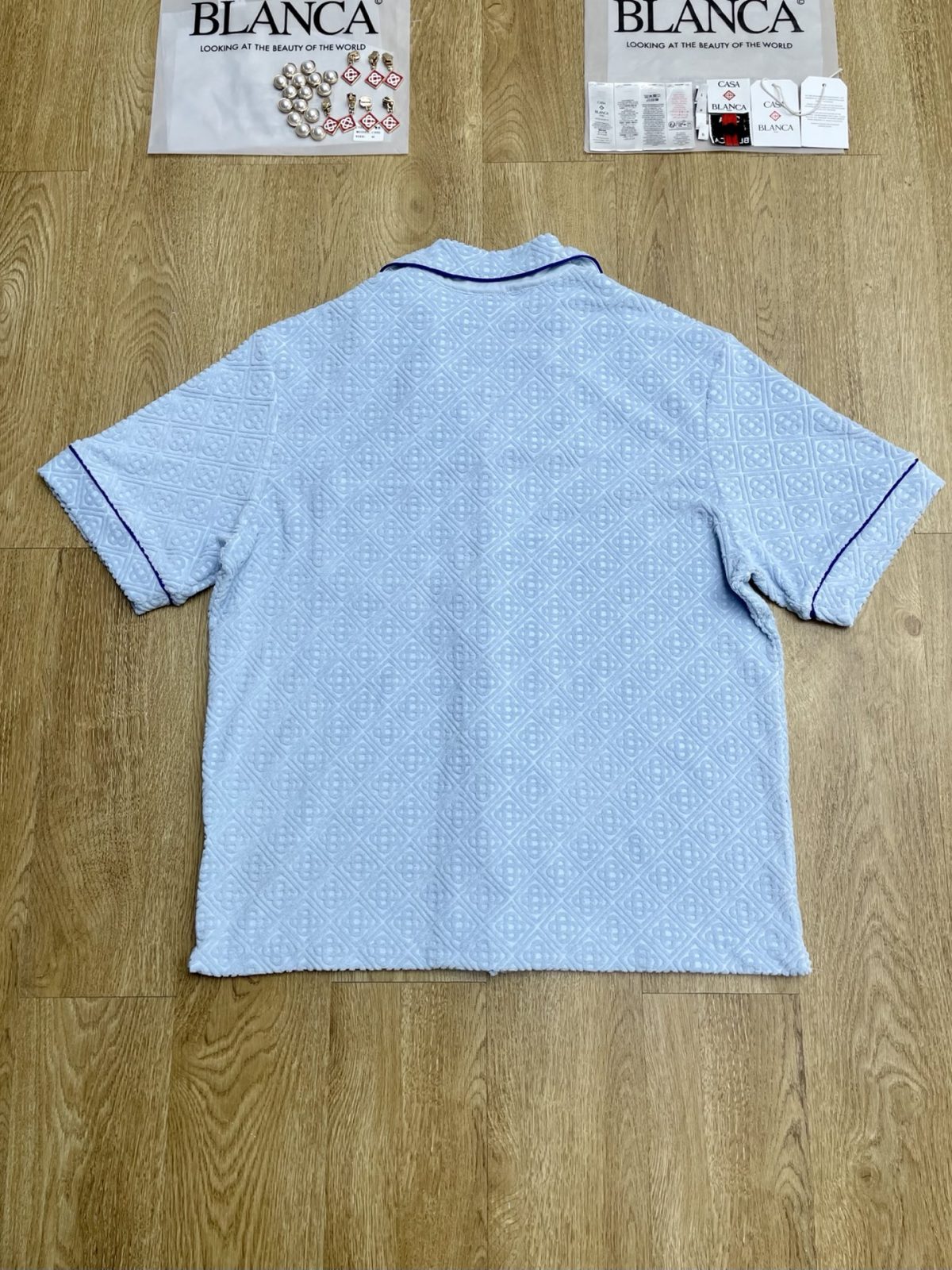 Casablanca Polo Shirt Size S-XL - Image 7