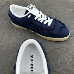 MiuMiu Denim denim fabric Sneaker Size 35-40 - Image 5