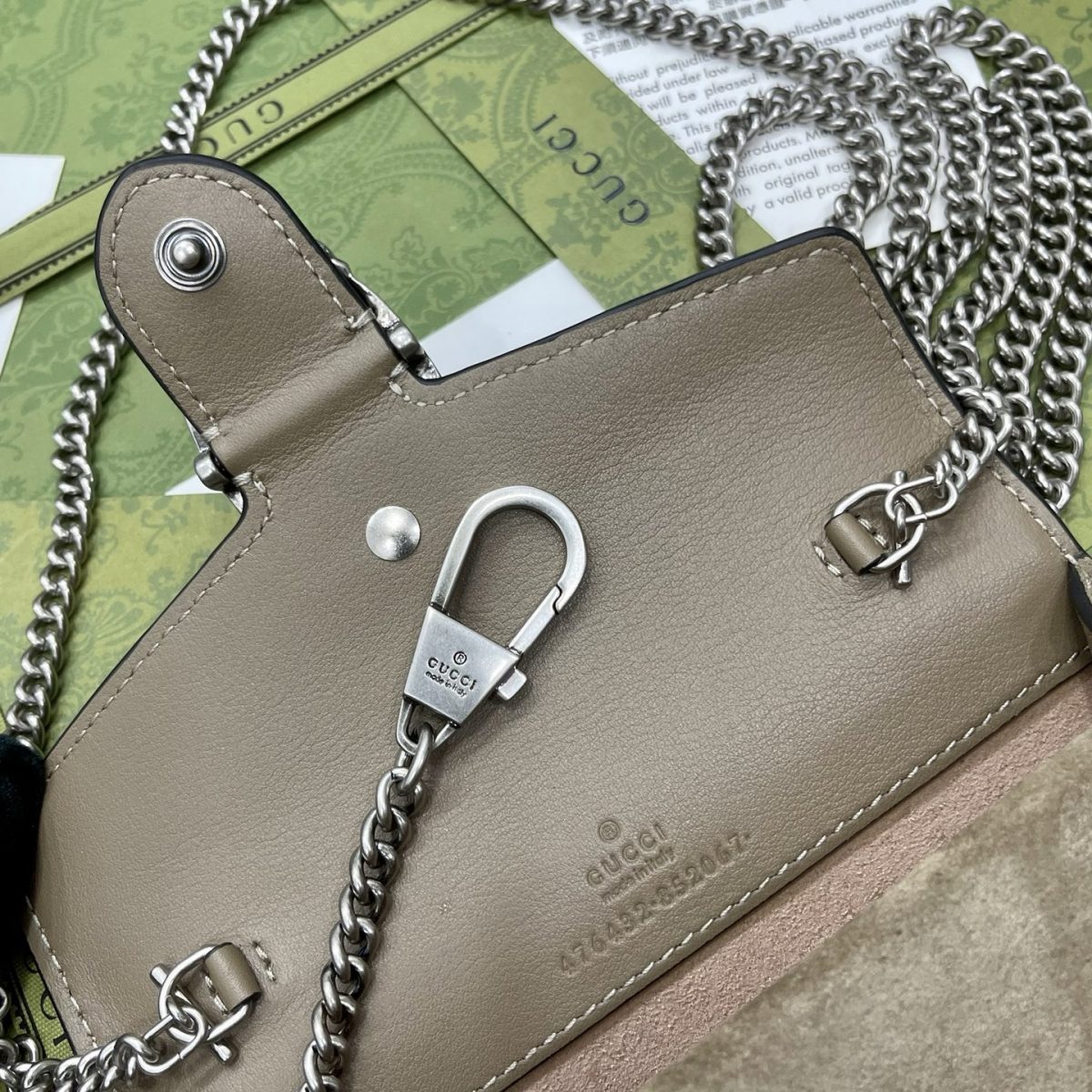 Gucci Dionysus Women Bags 16.5*10*4.5cm - Image 9