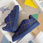 Burberry 2024 New Check Knit Box Sneaker Size 36-45 - Image 6