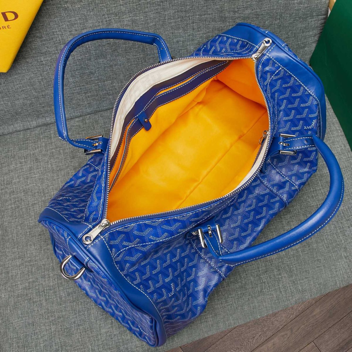Goyard Bowling Travel Bags Size 48*28*22cm - Image 7