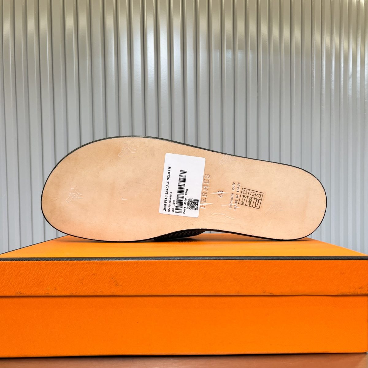 Hermes lzmir Sandals Size 40-45 - Image 6