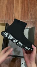 Balenciaga Speed 2.0 Graffiti Sneaker Size 35-45  5-Color - Image 2
