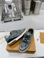Louis Vuitton LV Trainer Diamond Sneaker Size 36-46 - Image 5