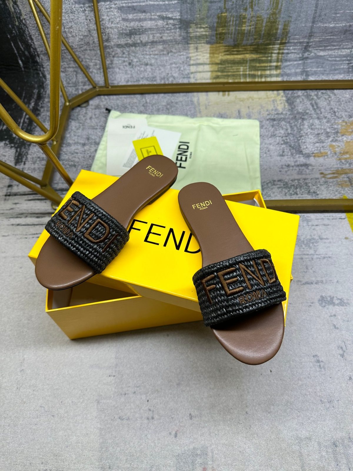 Fendi Slippers Size 36-42 - Image 4