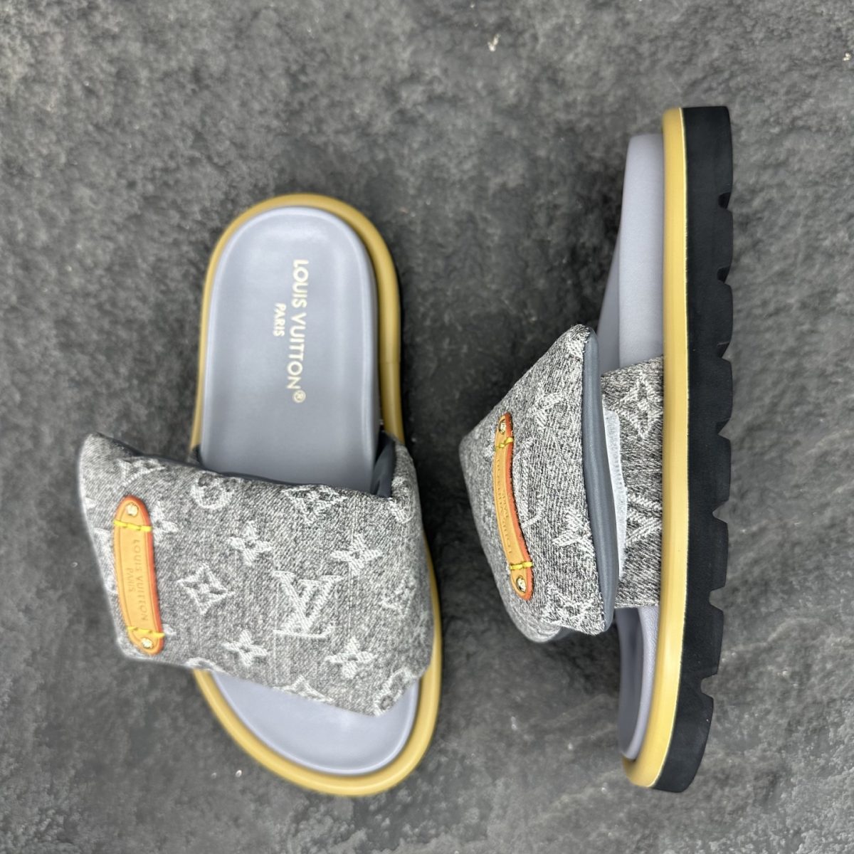Louis Vuitton Pool Pillow Flat Comfort Slippers Size 36-46 - Image 3