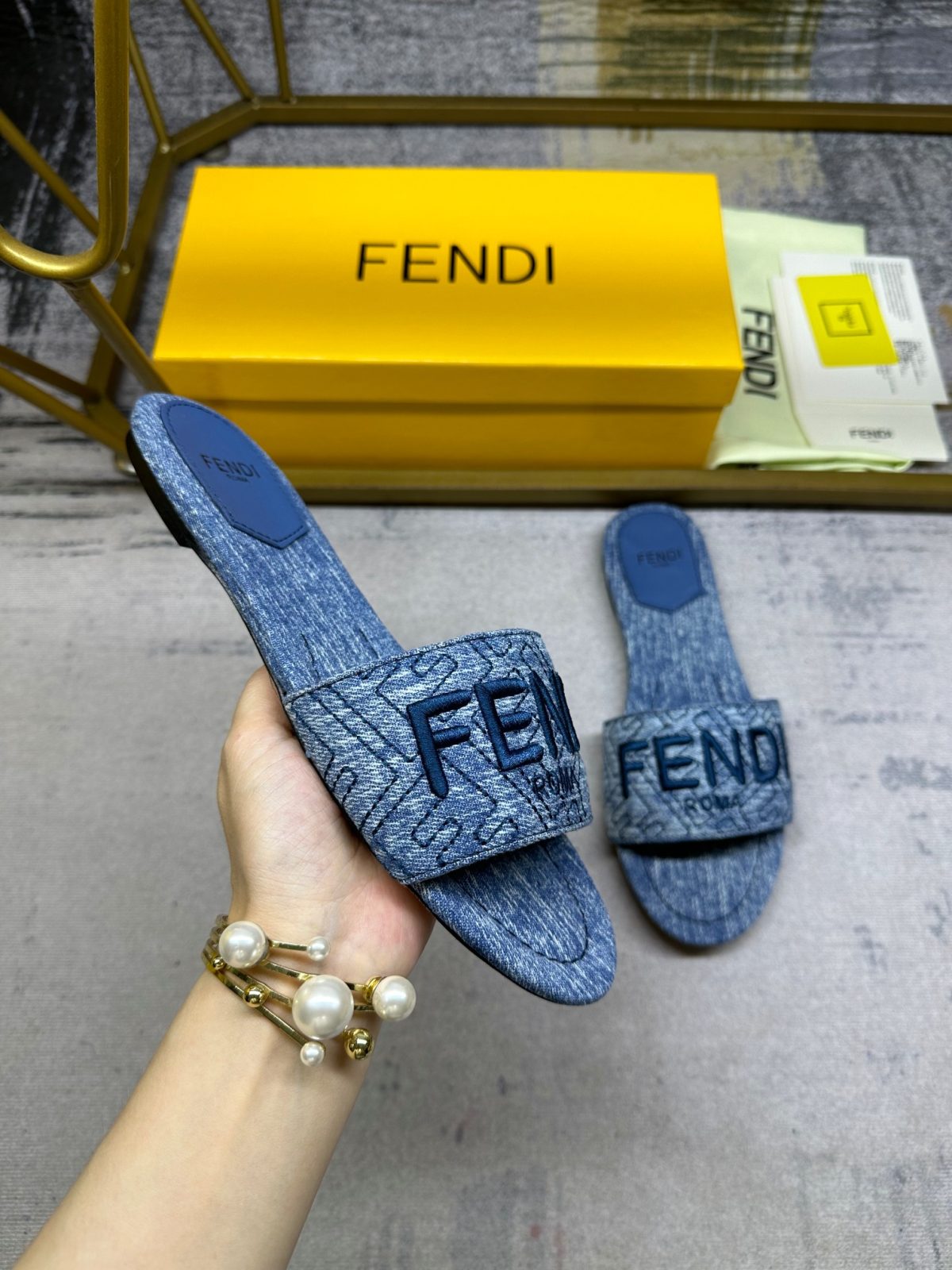 Fendi Slippers Size 36-42 - Image 2