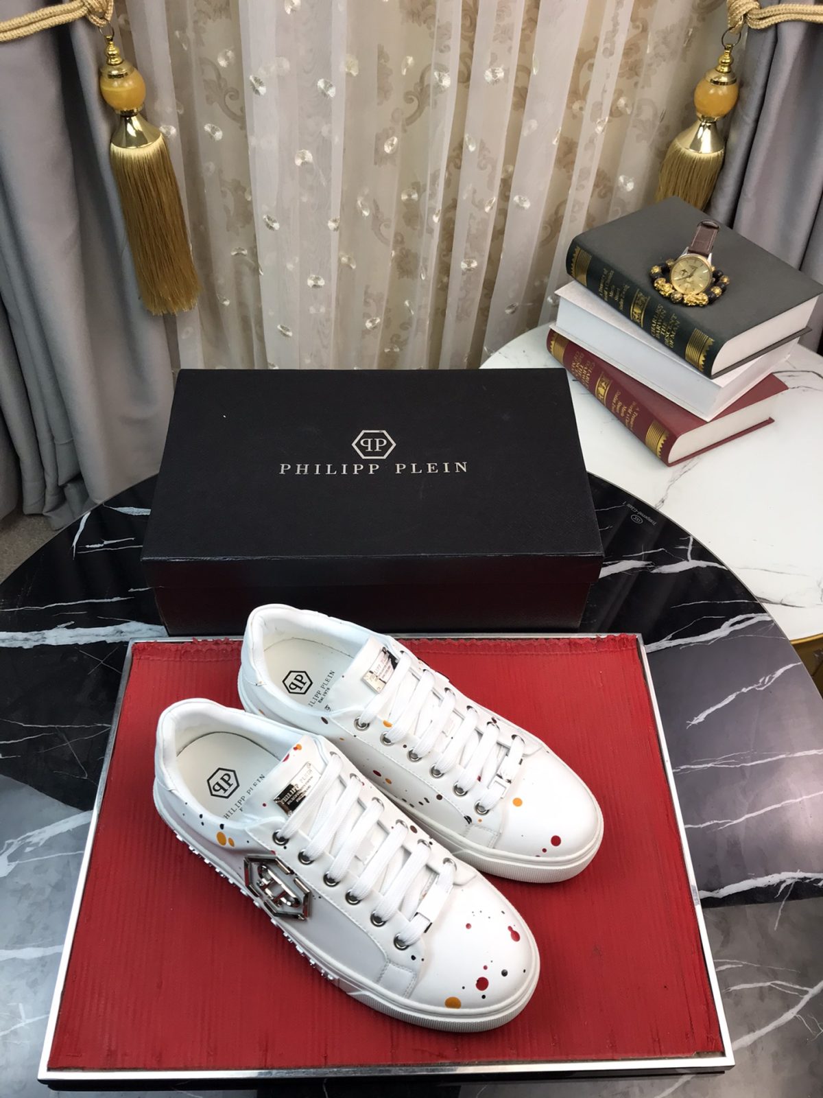 Philipp Plein Mens Outdoor Sneakers Shoes 38 - 45 - Image 3
