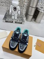 Louis Vuitton LV Trainer Diamond Sneaker Size 36-46 - Image 2
