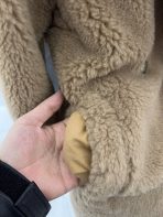 Max Mara Teddy fur long coat Size XS-M - Image 5