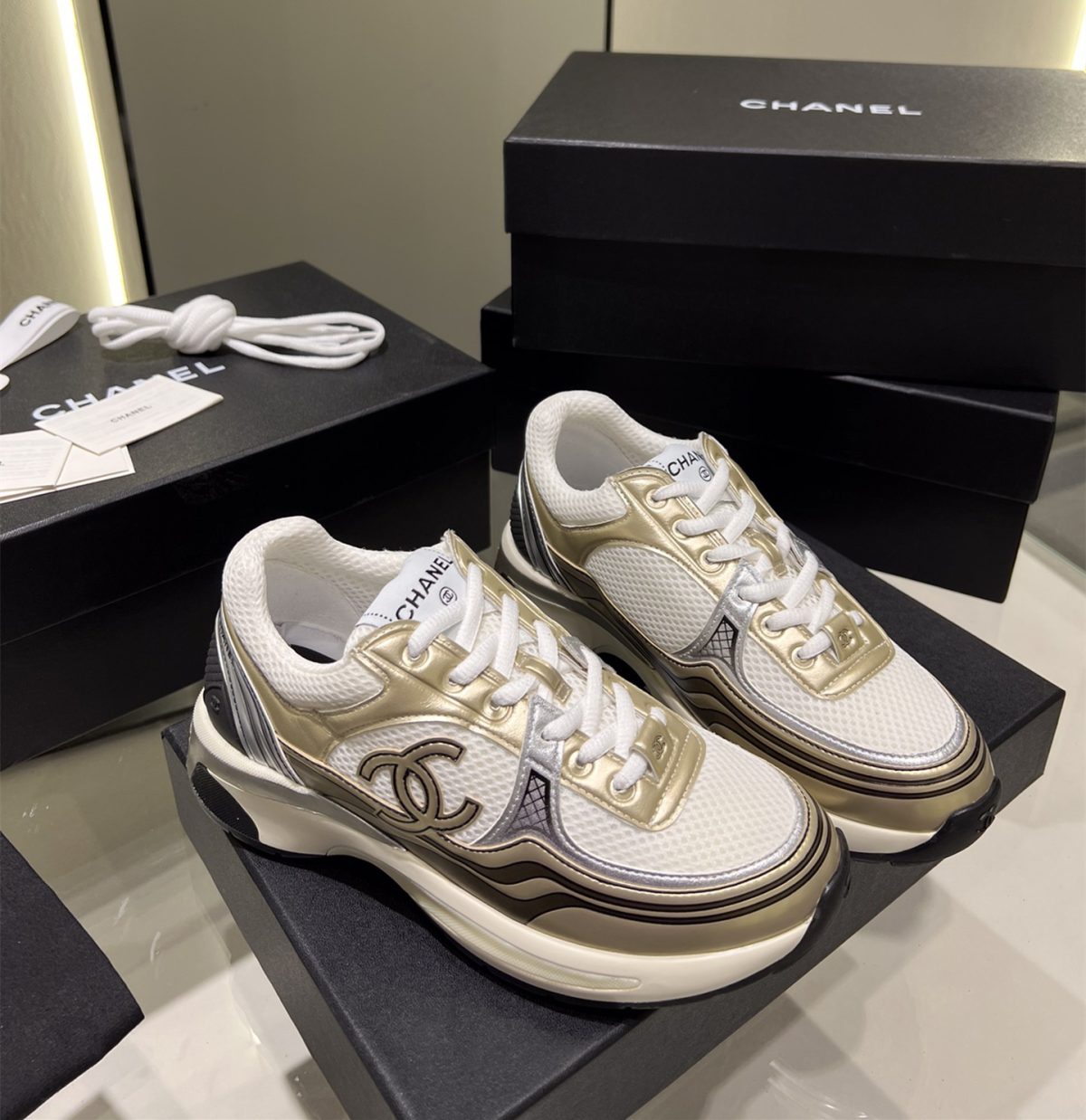 Chanel 2023 New Sneaker Size 35-41  3-Color - Image 1