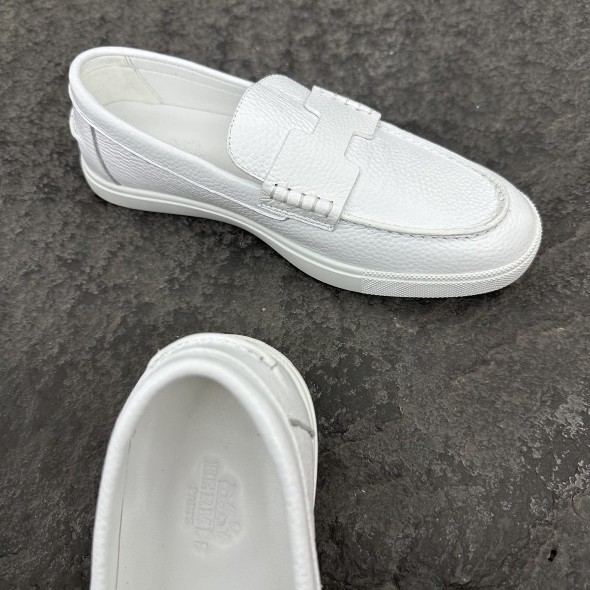 Hermes Job Unisex Loafers Size 35-46 - Image 5