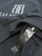 Balenciaga Printed hooded sweatshirt Size S-XL - Image 9