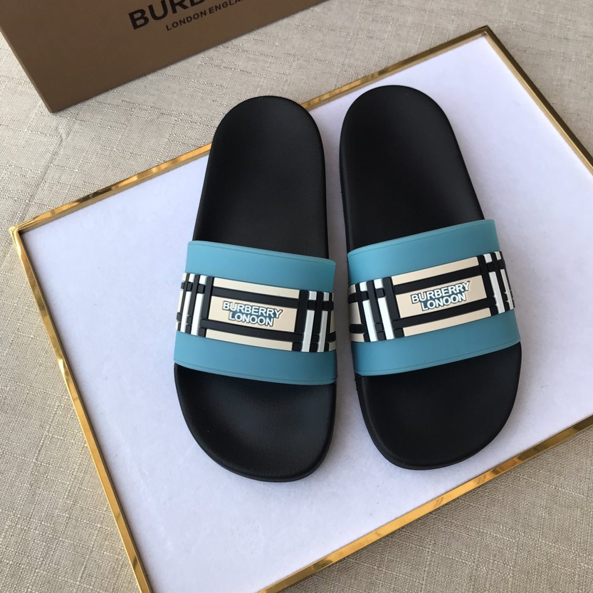 Burberry Mens Women Sandals Gr. 36-46 - Image 2