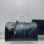 MCM Ottomar Weekender Bag in Visetos Size 45cm - Image 5