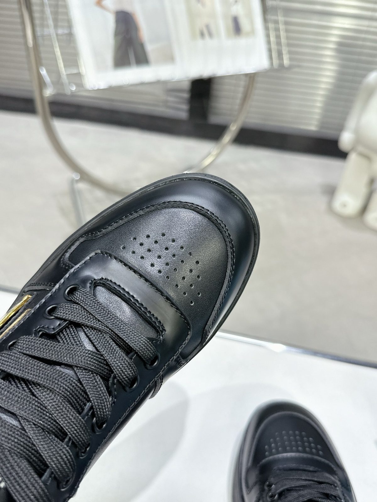 Prada 2024 New Downtown Bold leather sneaker Size 36-40 - Image 7