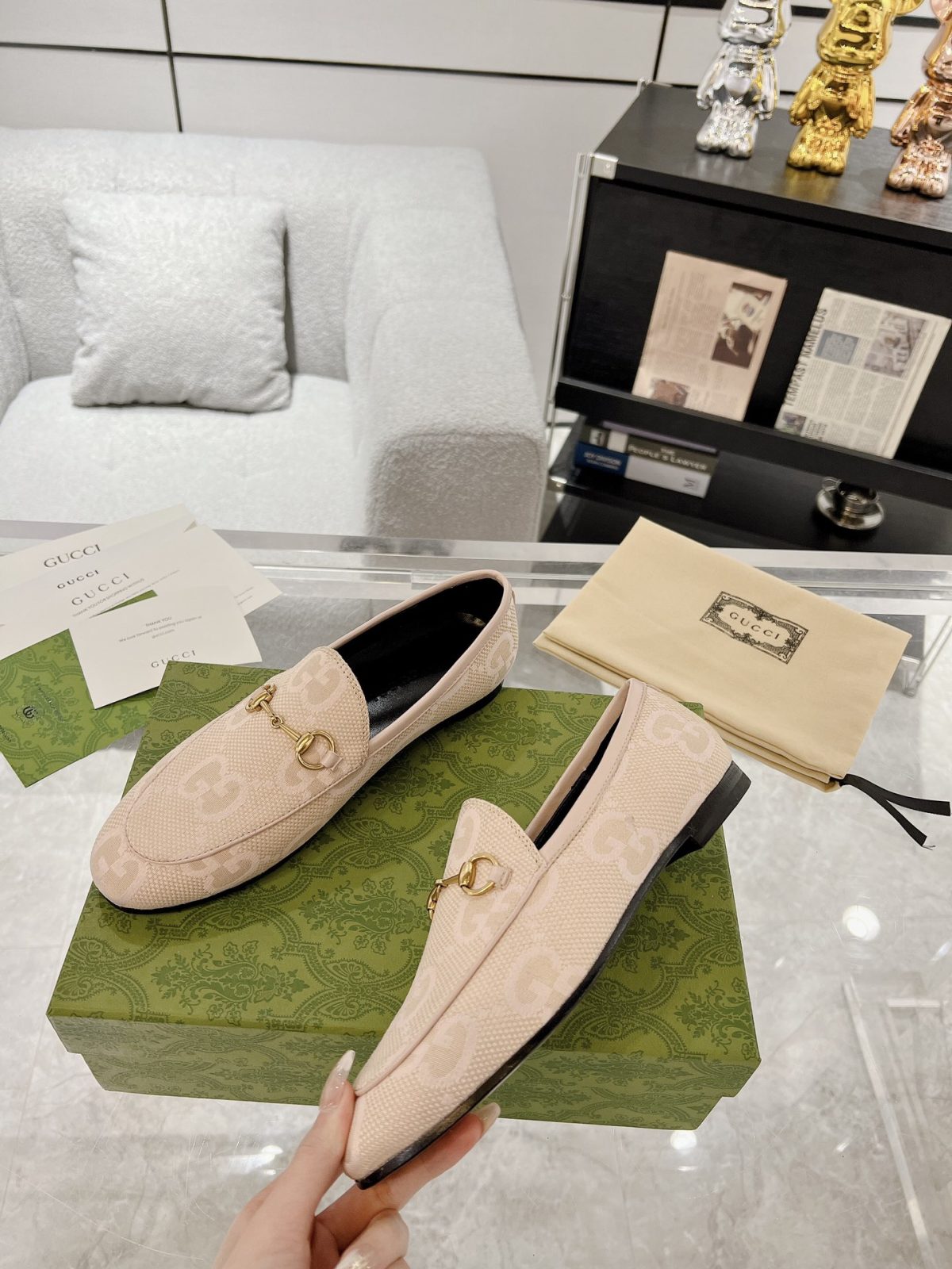 Gucci Jordaan GG Flora Loafers Size 35-41 - Image 3