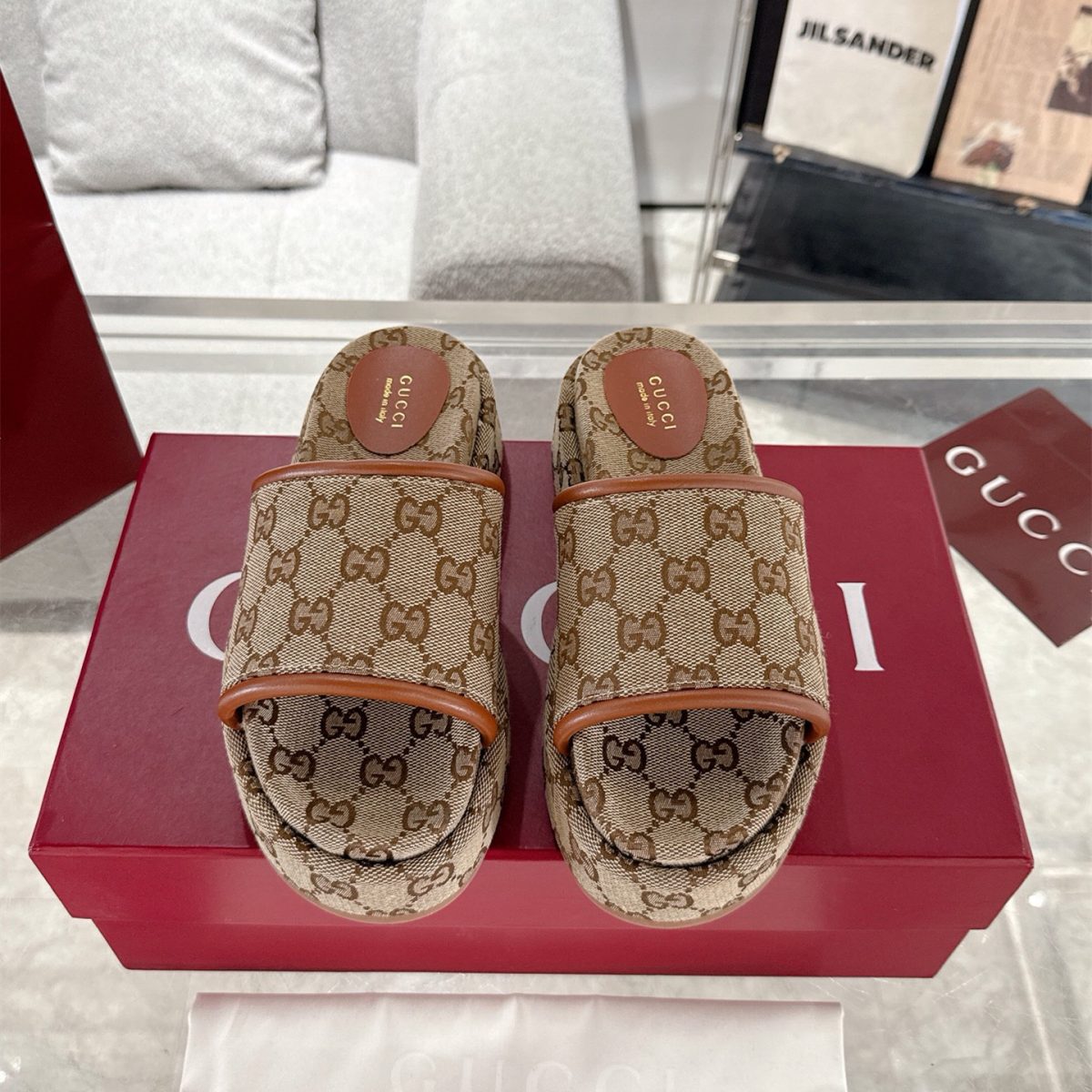 Gucci Platform Sandal Slippers Size 36-44 - Image 1