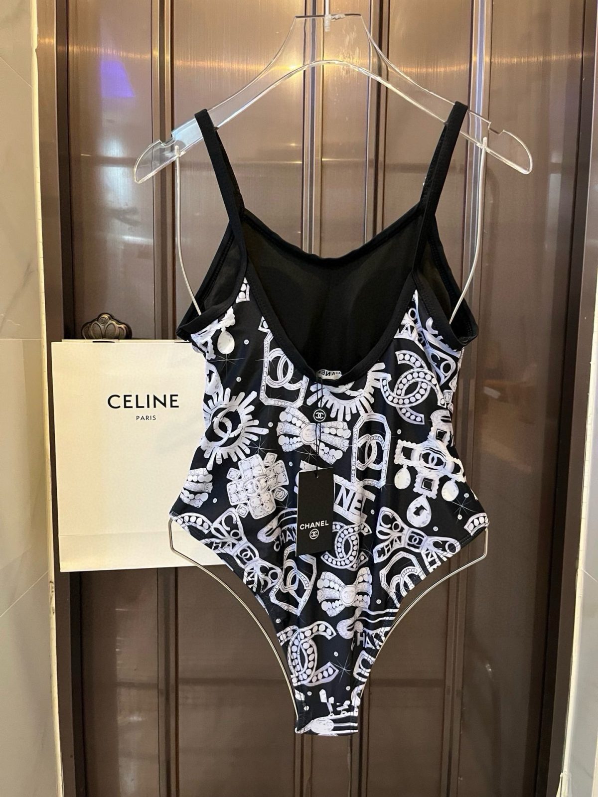 Chanel Swimsuit Size S-XL - Image 2
