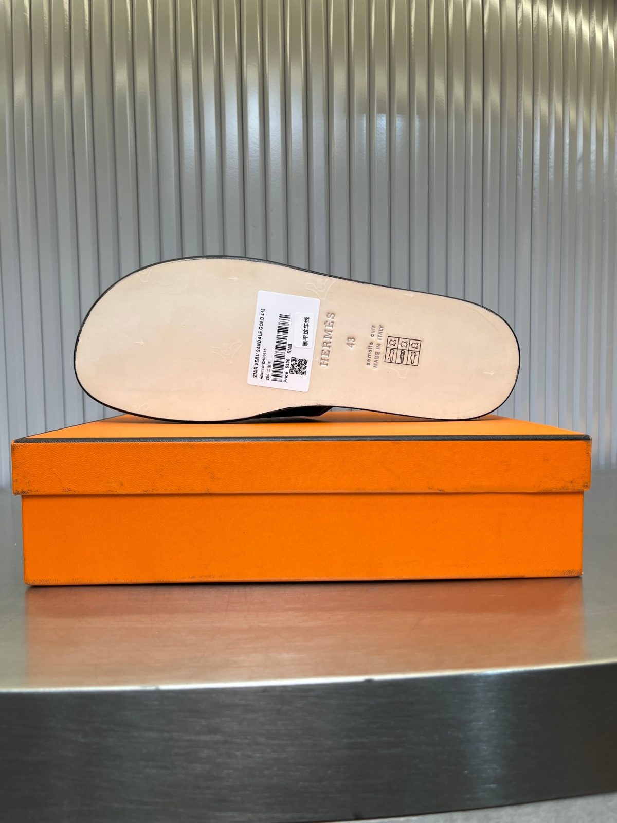 Hermes lzmir Sandals Size 40-45 - Image 6