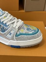 Louis Vuitton LV Trainer Diamond Sneaker Size 36-46 - Image 5