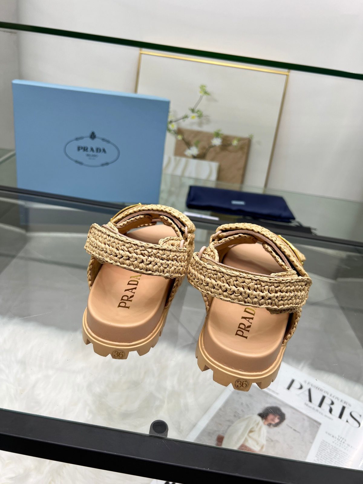 Prada 2024 New Monolith sandals Size 36-41 - Image 9